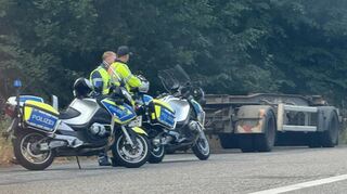 Auf vielen Straßen in der Kurpfalz kontrolliert die Polizei den Verkehrsfluss.