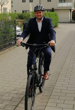 Bürgermeister Pascal Seidel führt die Tour am kommenden Mittwoch an.