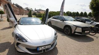 Der MG-Cyberster – bei der Ecomobil-Gala geht es auch um die Autos der Zukunft.