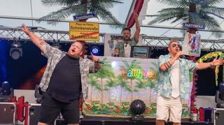 Malle-Vibes garantiert: Die "Bamboleos" kommen auch 2025 auf das Ketscher Backfischfest.