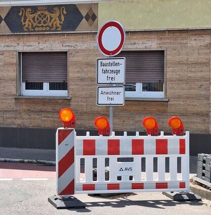 Die Herzogstraße in Schwetzingen wird während der Baumaßnahme nun doch komplett gesperrt.