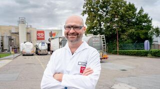 Guillaume Cuney leitet das Langnese-Werk in Heppenheim.