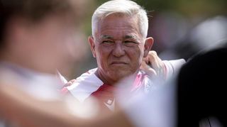 Olaf Janßen, Cheftrainer des SV Sandhausen, startet am Freitagabend mit seiner Mannschaft in die Regionalliga-Saison.