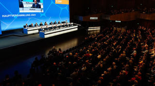 Letztmals war die BASF 2024 im Mannheimer Rosengarten zur Hauptversammlung zu Gast.