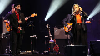 SWR1 Pop & Poesie in Concert" mit Dominik Steegmüller und Leslie Jost am Mikrofon.