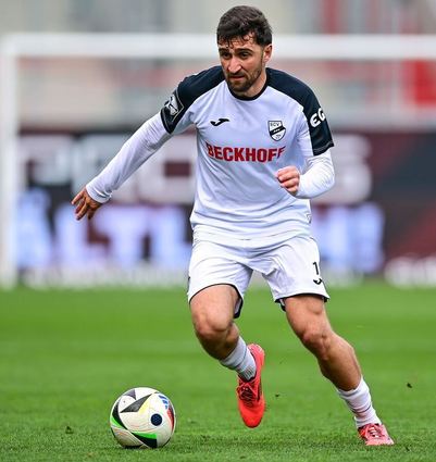 Ein Feingeist auf dem Fußballplatz: Berkan Taz gelangen in der vergangenen Saison 13 Tore und 15 Vorlagen für den SC Verl.