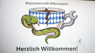 Nach den Sommerferien soll das Reparaturcafé Oftersheim seine Pforten öffnen. Ein (vorläufiges) lustiges Logo gibt es schon.