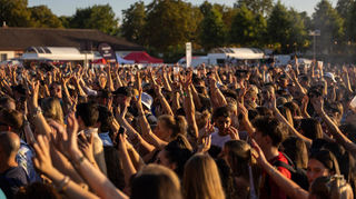 Das Publikum bei Musik im Park - hier bei Sean Paul - war bei allen Konzerten gut drauf.
