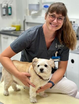 Tierärztin Alison Meadows-Hertig weiß, was Hunde und andere Haustiere bei Hitze brauchen.