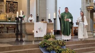 Die Kräuterweihe in St. Sebastian Ketsch hat eine lange Tradition.