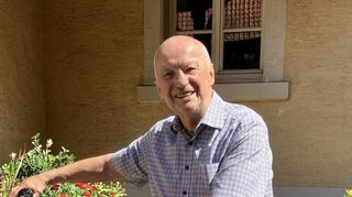 Roland Seidel ist auch mit 84 Jahren noch viel unterwegs und ein gern gesehener Geaprächspartner.