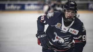 Max Penkin geht davon aus, dass er auch in der neuen Saison meistens das Trikot der Jungadler Mannheim tragen wird.