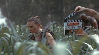 Hollywoodstar Scarlett Johansson im neuen Jurassic-World-Film - bald auch im Ketscher Kino.