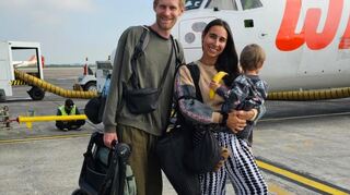 Auf Fernreisen hat Familie Ruch Silberhorn immer einen Reisebuggy dabei.