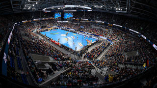 Das Qualifikationsspiel für die Handball-EM zwischen Deutschland und der Schweiz im vergangenen November. Die SAP Arena war auch Spielort bei Handball Welt- und Europameisterschaften und bei der Eishockey-WM 2010.