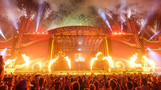 Archivbild: Closing Show auf der Euphoria Stage beim Glücksgefühle Festival 2023 auf dem Hockenheimring.