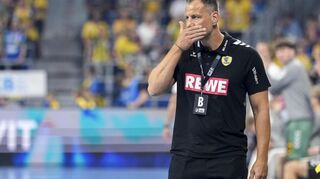 Trainer Maik Machulla konnte mit seiner Mannschaft nur bedingt zufrieden sein.