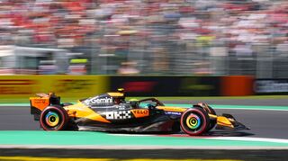 Nach seinem Defekt am McLaren in Zandvoort ist Norris voll in Fahrt.