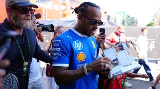Immer im Blickpunkt der Fans: Lewis Hamilton.