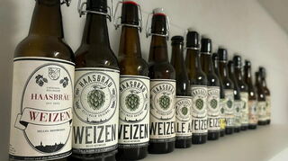 Die bisherigen Sorten von Christian Haas und seinem Haasbräu