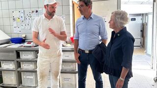 Dr. Andre Baumann kennt sich in der Branche der Bauers aus: Er stammt aus einer Konditorfamilie.