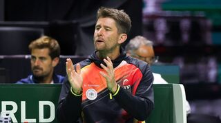 Davis-Cup-Kapitän Michael Kohlmann konnte zufrieden sein mit der Leistung seines Teams. (Archivbild)