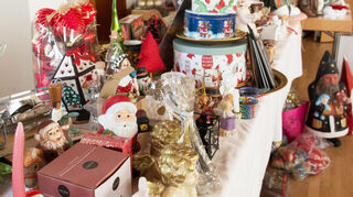Die Weihnachtsdekoration wird mit Sicherheit zum Weihnachtsmarkt eine zweite Chance bekommen.