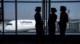 Tarifärger auch beim Kabinenpersonal für Deutschlands größter Fluggesellschaft. (Archivbild)
