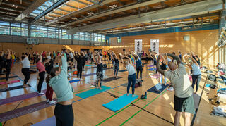 Fitness ist heutzutage eine Bewegung. Das ist beim IFAA Fitness Festival zu erleben.