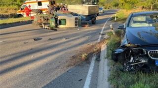 Zu einem Verkehrsunfall ist es auf der K32 am Donnerstagmorgen gekommen.