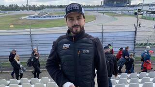 Felix Klinck aus Ketsch musste nach seinem Sturz im Training beim IDM-Finale auf dem Hockenheimring zuschauen.