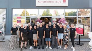 Das starke Team trägt zum Erfolg von Rösterei und Café bei.