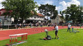 Das Clubhaus des TSV Oftersheim.