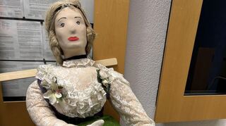 Die Brühler Kerweschlumpel wartet seit Tagen mit einer gewissen Grandeza auf ihren Einsatz am ersten Oktoberwochenende.