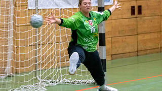 Vanessa Dörr kann die St. Leon/Reilinger Niederlage gegen Erlangen trotz Glanzleistung nicht verhindern.