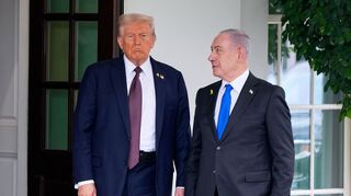 Trump machte Druck auf Israel. (Archivbild)