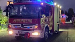 In der Wiesenstraße waren Feuerwehr und Rettungsdienst gemeinsam im Einsatz.