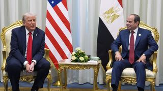Trump spricht über die weiteren Gaza-Verhandlungen.
