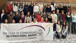 Und auch dieses Jahr stellen sich wieder 40 Hebel-Schüler den Herausforderungen des Duke-Awards und setzen sich persönliche Ziele.