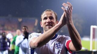 Harry Kane erzielte zwei Tore in Riga.