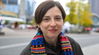 Die Schweizer Autorin Dorothee Elmiger kommt zur Frankfurter Buchmesse.