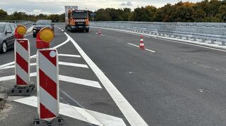 Am Freitagnachmittag war die B 39 wieder frei.