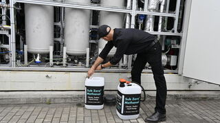 „Sub Zero Methanol“ nennt der österreichische Erfinder Frank Obrist sein E-Fuel.