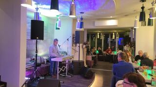 Matteo di Maggio ist schon Stammgast im Cafe Lato bei der Nacht der Musik.