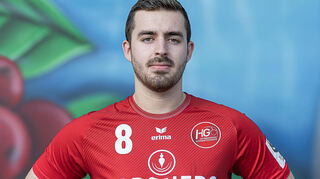 Marc Kern, Kapitän des Handball-Drittligisten HG Oftersheim/Schwetzingen, weiß um seine Aufgaben.