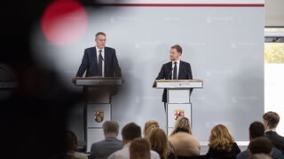Der MPK-Vorsitzende und sein Vize sind sich einig, dass die Lage für die Wirtschaft in Deutschland herausfordernd ist.