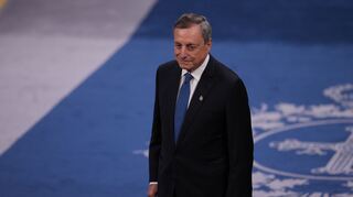 Draghi sprach sich angesichts einer zunehmend polarisierten Welt für ein Europa der zwei Geschwindigkeiten aus.
