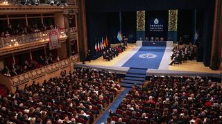 Blick ins Campoamor-Theater während der Verleihung der Prinzessin-von-Asturien-Preise.