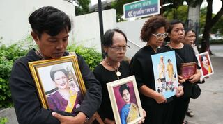 In Thailand ist die Trauer um Sirikit groß.
