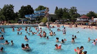 So gut ist das Aquadrom nur noch selten besucht, der Rückgang macht der CDU Sorgen.